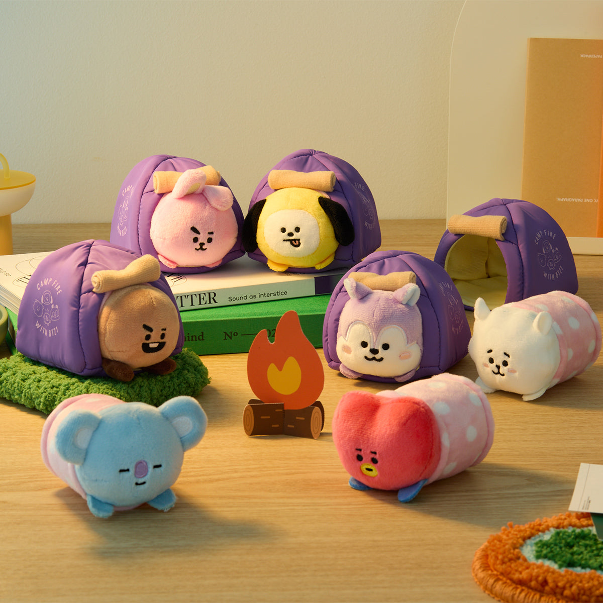 plush tents BT21 Campfire Tent Plush KOYA