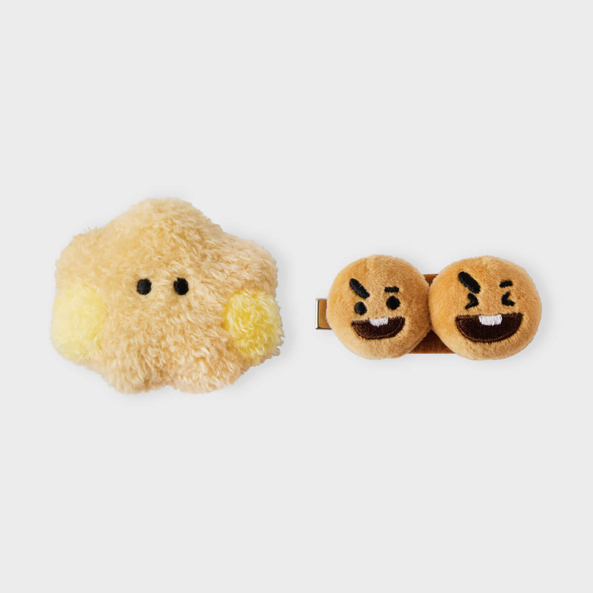 BT21 SHOOKY BIG & TINY Edition Hair Clip Set – LINE FRIENDS_US