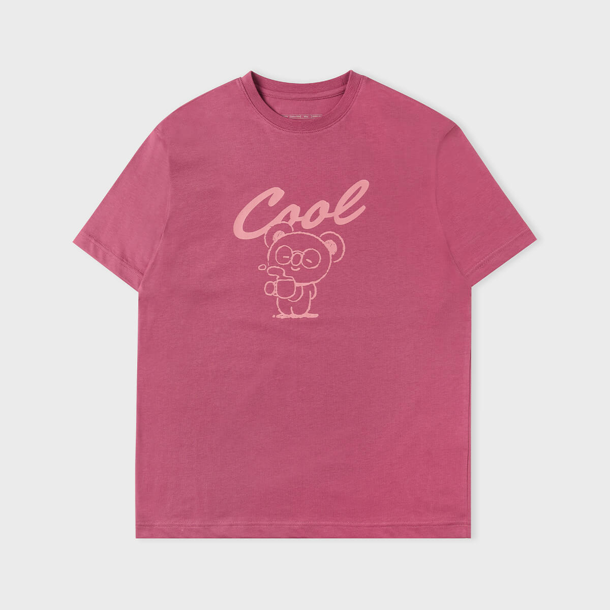 BT21 KOYA Basic T-Shirt Indian Pink – LINE FRIENDS_US
