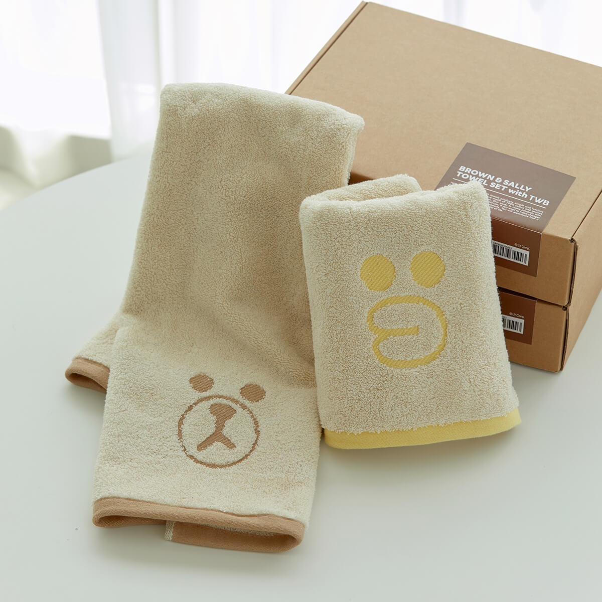 LINE FRIENDS LAZY DAY Towel Set – LINE FRIENDS_US