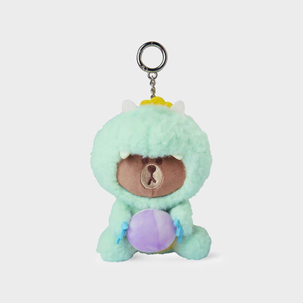 【新品未使用】 イチナナキングベイビー ぬいぐるみ　青龍　期間限定一点もの LINE FRIENDS BROWN Dragon Edition Doll Keyring – LINE FRIENDS_US
