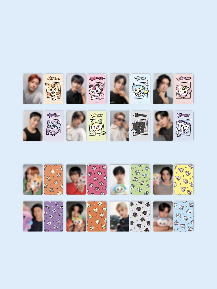 ATEEZ MIGHTEEZ LINEFRIENDS ランダム トレカ セット MIGHTEEZ Random Photo Card Set (2 pcs) – LINE FRIENDS_US