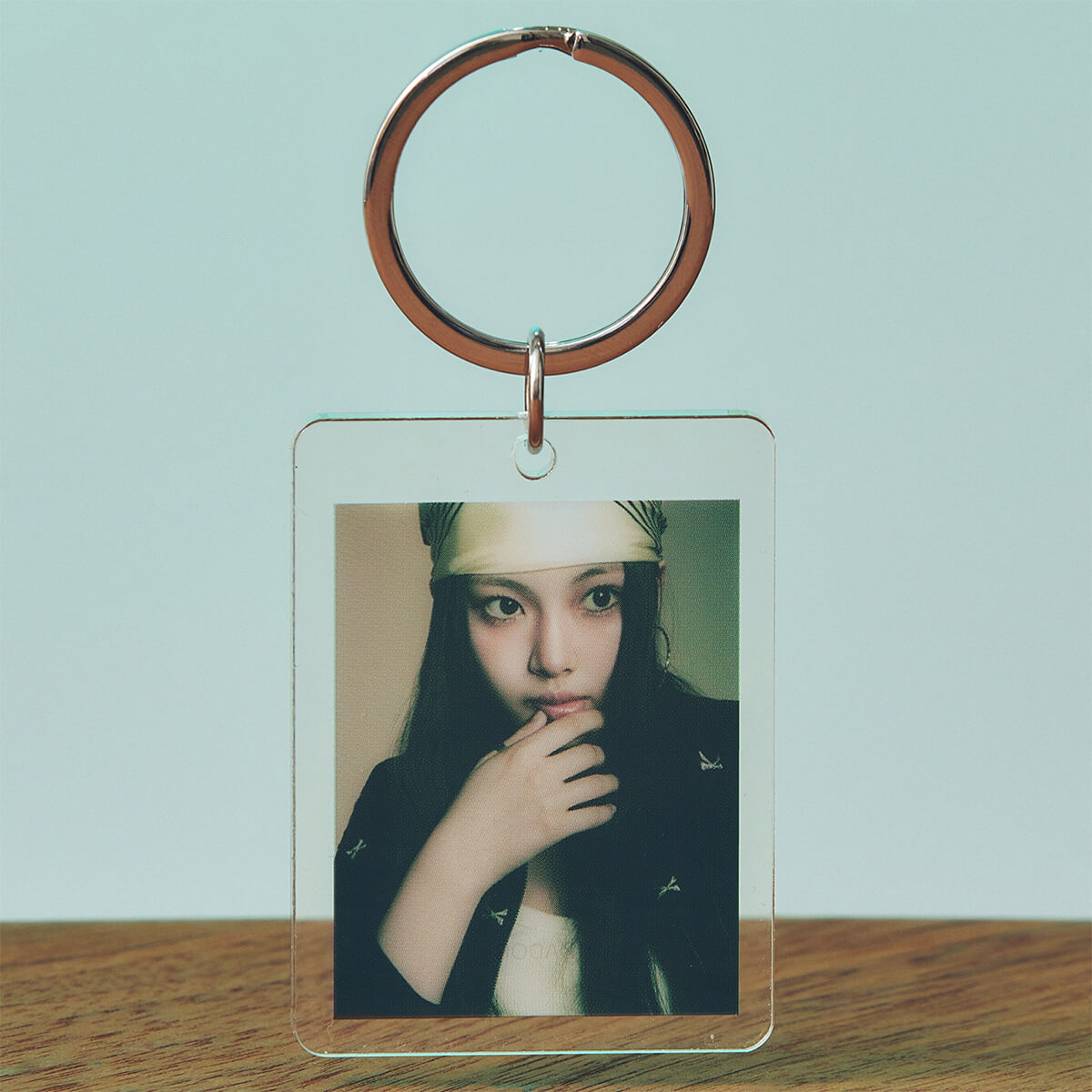 NewJeans How Sweet Acrylic Photocard Keyring (HYEIN) – LINE FRIENDS_US