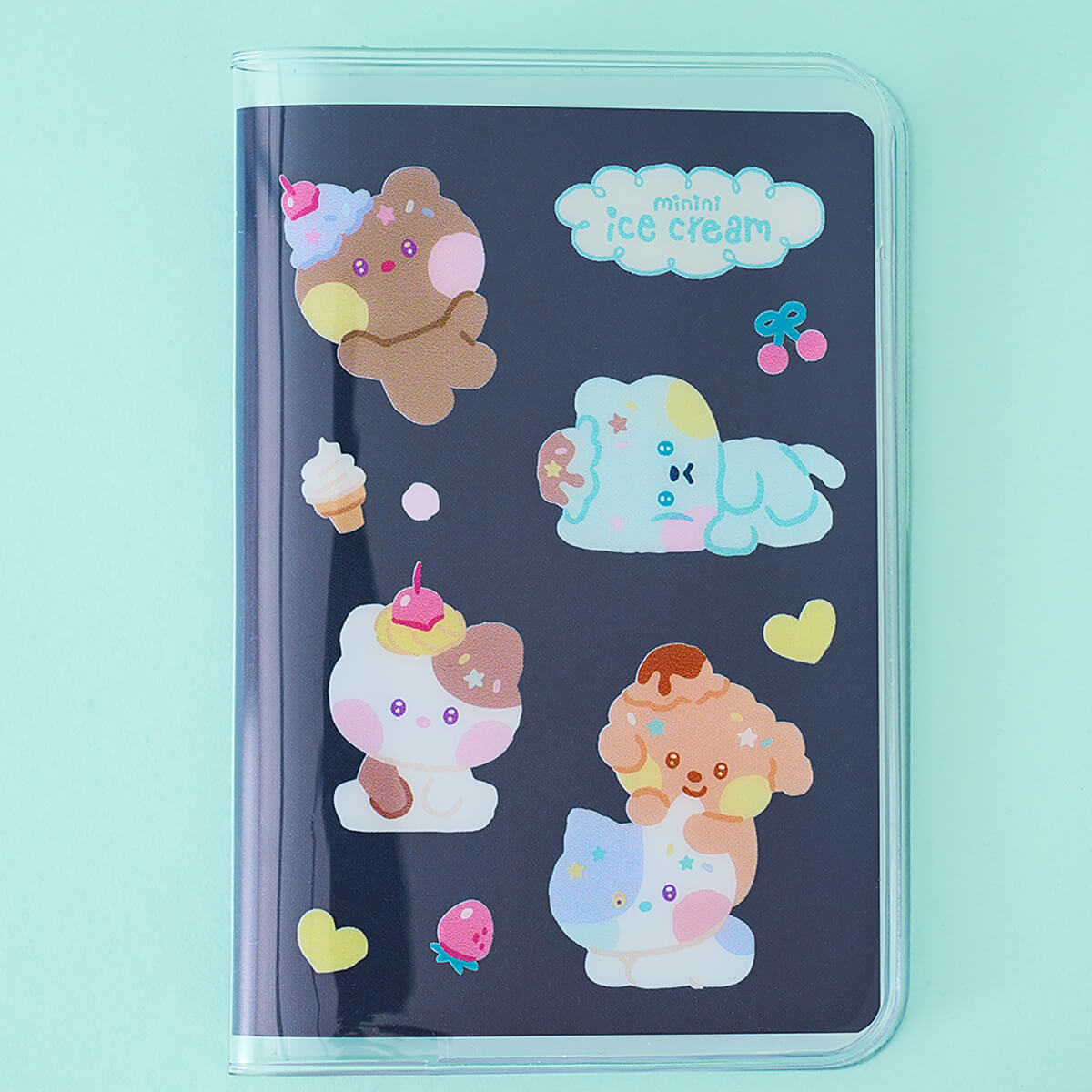 LINE FRIENDS minini Ice Cream Passport Cover – LINE FRIENDS_US
