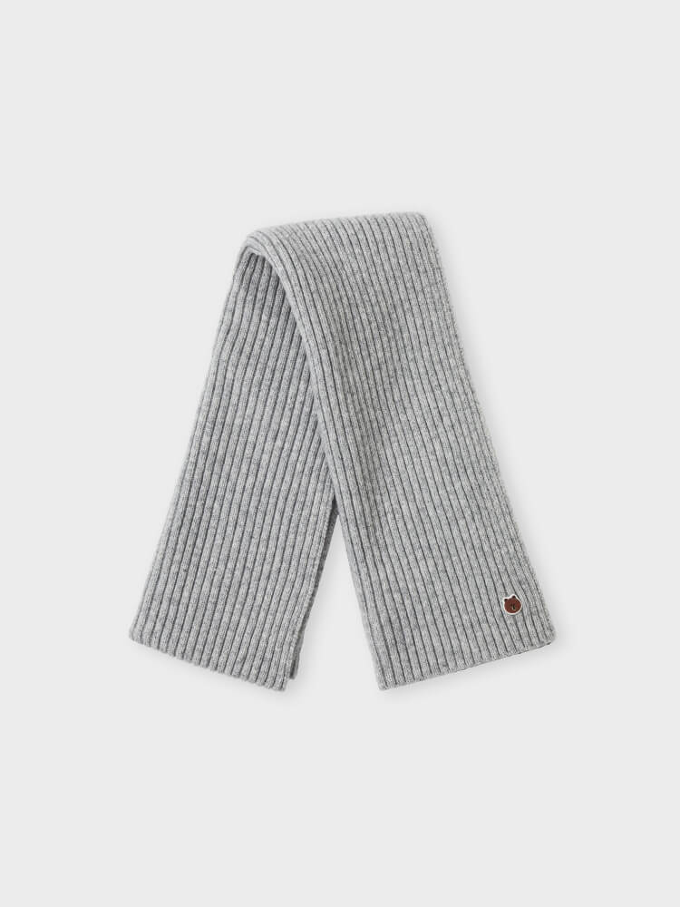 LINE FRIENDS Made by BROWN Knit Short Muffler Grey – LINE FRIENDS_US