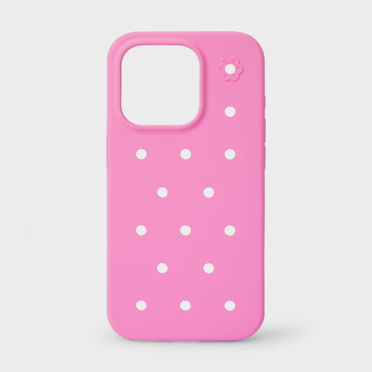 COLLER iPhone Silicone Hard Case Pink iPhone 15 Plus COLLER iPhone Silicone Hard Case Pink iPhone 15 Plus