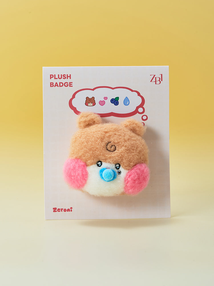ZEROBASEONE zeroni BABY FLUFFY Wonderland Plush Badge