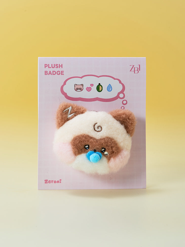 ZEROBASEONE zeroni BABY FLUFFY Wonderland Plush Badge