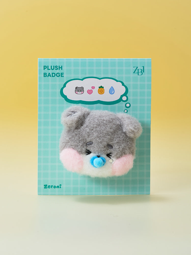 ZEROBASEONE zeroni BABY FLUFFY Wonderland Plush Badge