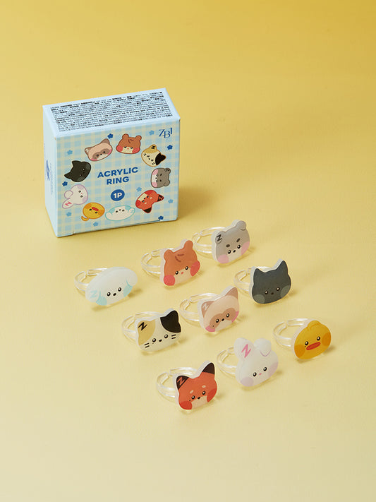 ZEROBASEONE zeroni FLUFFY Wonderland Random Acrylic Ring