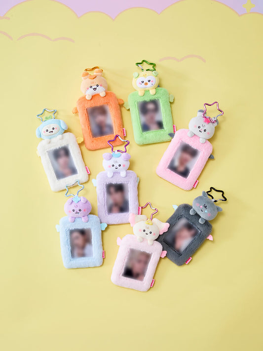MIGHTEEZ Wonder Room Photo Card Holder Plush Keyring
