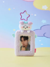 MIGHTEEZ Wonder Room Photo Card Holder Plush Keyring