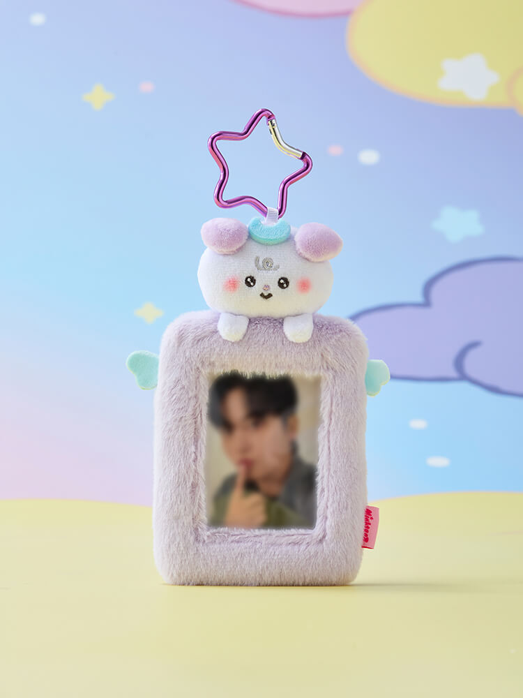 MIGHTEEZ Wonder Room Photo Card Holder Plush Keyring