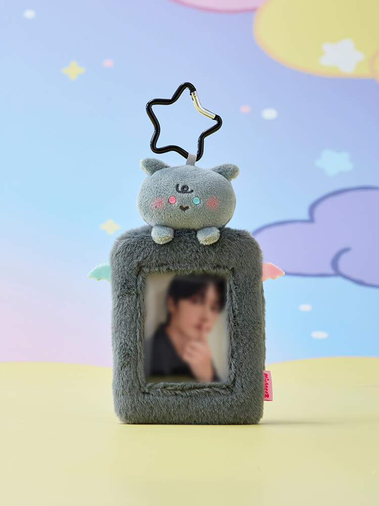 MIGHTEEZ Wonder Room Photo Card Holder Plush Keyring