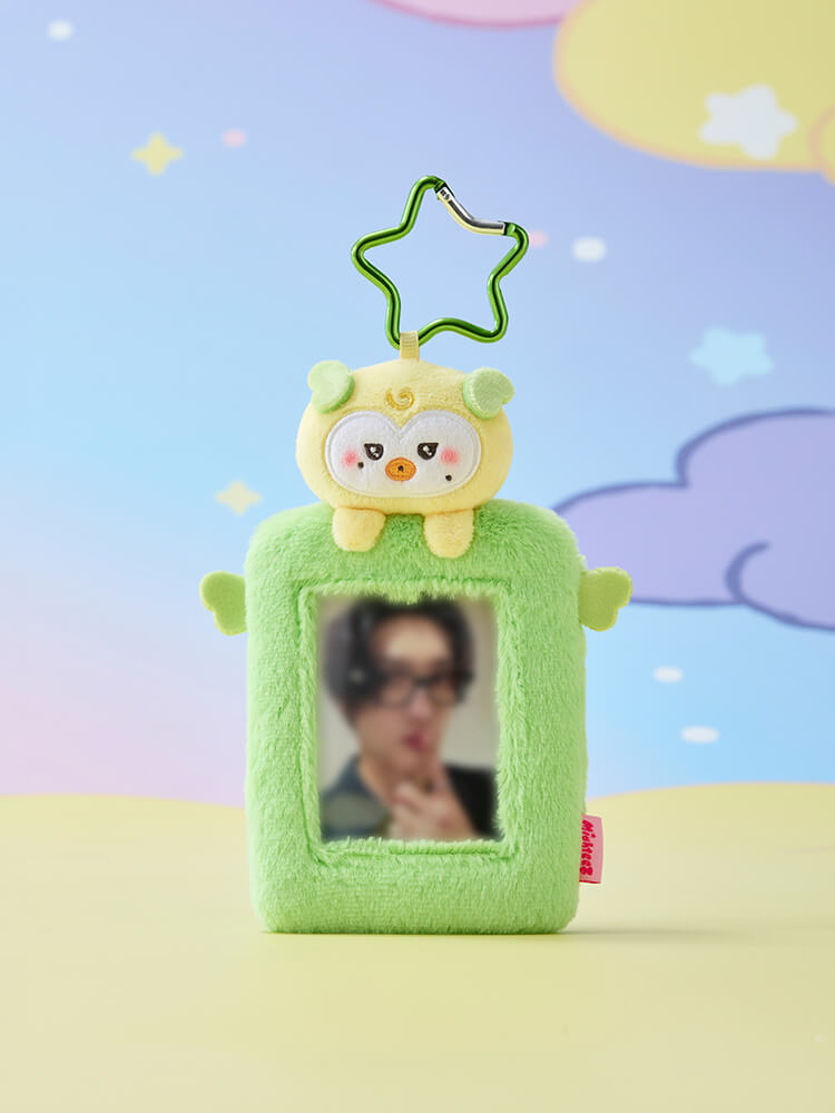 MIGHTEEZ Wonder Room Photo Card Holder Plush Keyring