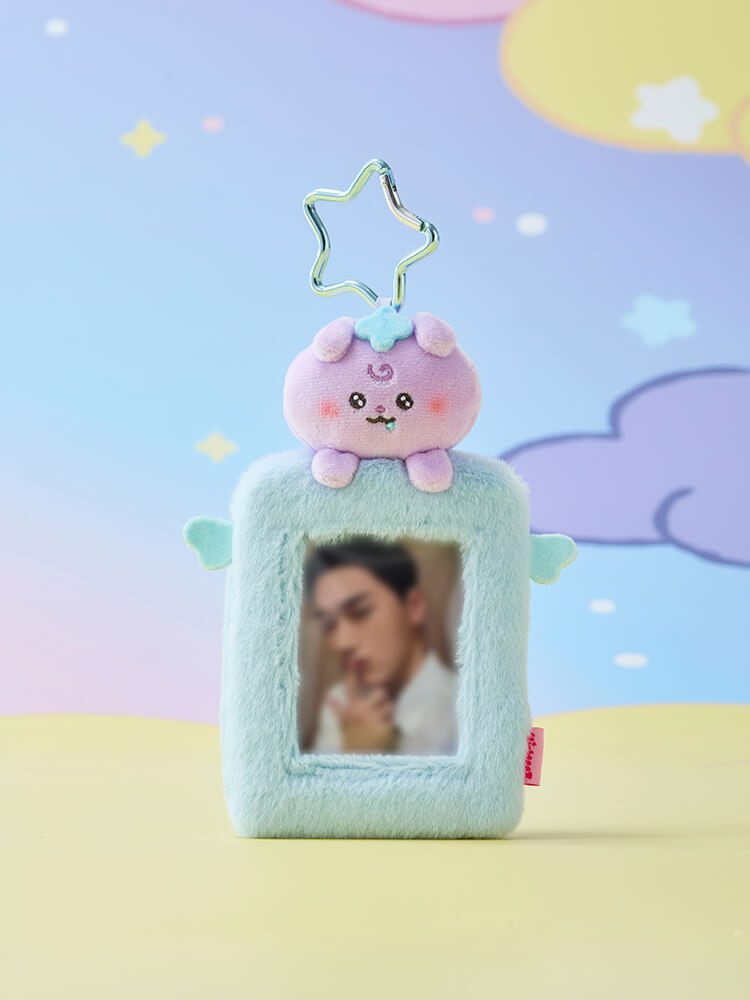 MIGHTEEZ Wonder Room Photo Card Holder Plush Keyring