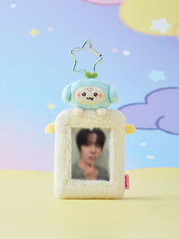 MIGHTEEZ Wonder Room Photo Card Holder Plush Keyring