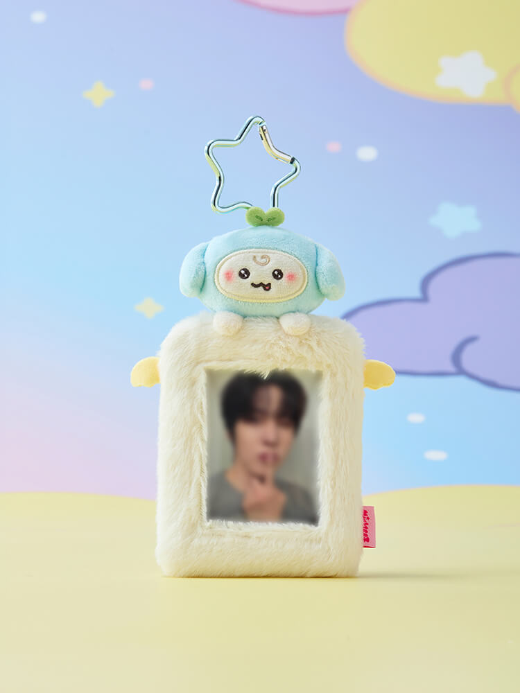 MIGHTEEZ Wonder Room Photo Card Holder Plush Keyring