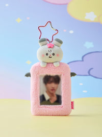 MIGHTEEZ Wonder Room Photo Card Holder Plush Keyring