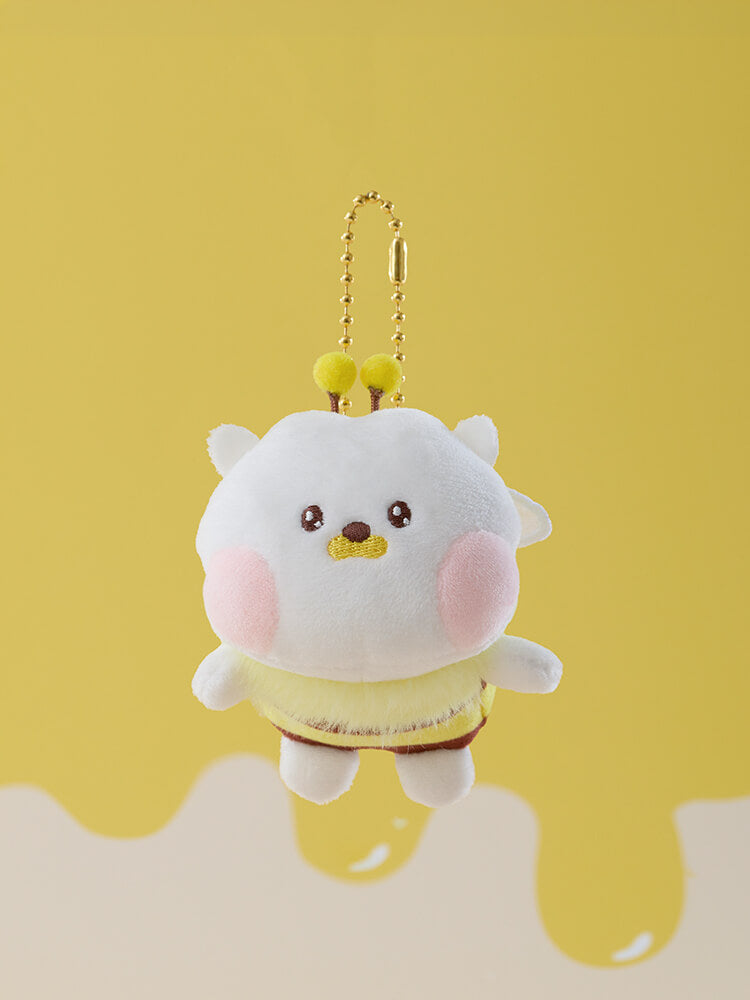 BT21 mini minini Honey Bee Plush Keyring