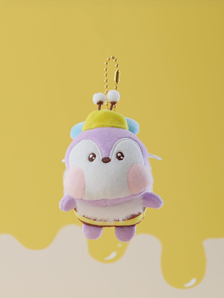 BT21 mini minini Honey Bee Plush Keyring