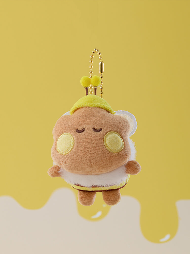 BT21 mini minini Honey Bee Plush Keyring