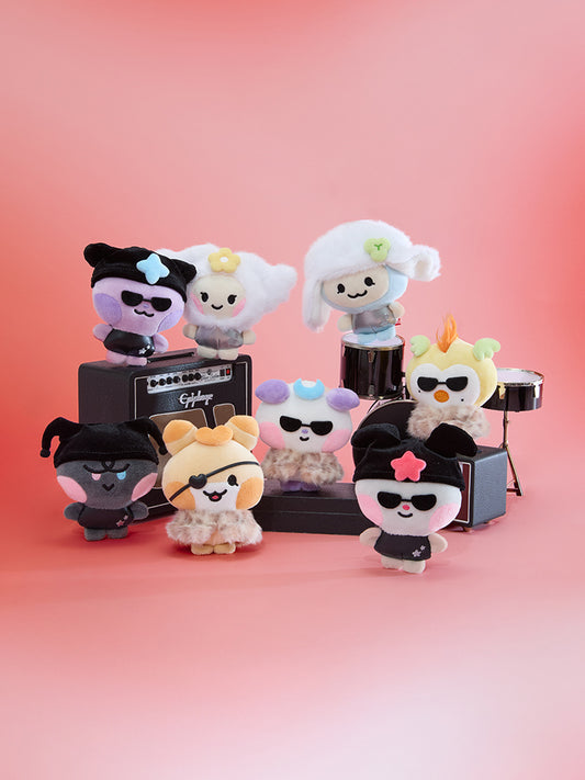 MIGHTEEZ Rock The Stage PLUSH KEYRING – POPSTAR