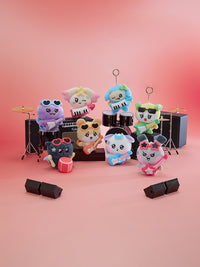 MIGHTEEZ Rock The Stage PLUSH KEYRING – ROCKSTAR
