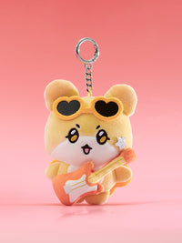 MIGHTEEZ Rock The Stage PLUSH KEYRING – ROCKSTAR