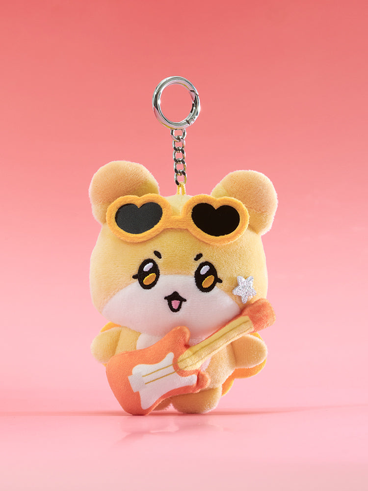 MIGHTEEZ Rock The Stage PLUSH KEYRING – ROCKSTAR