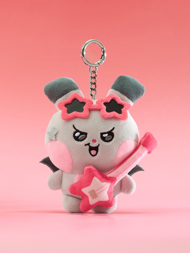 MIGHTEEZ Rock The Stage PLUSH KEYRING – ROCKSTAR