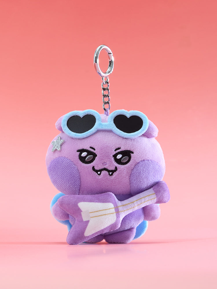 MIGHTEEZ Rock The Stage PLUSH KEYRING – ROCKSTAR
