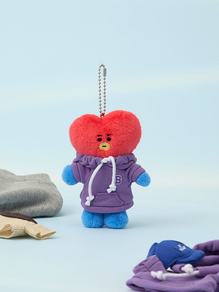 BT21 Petit Closet Plush Keyring