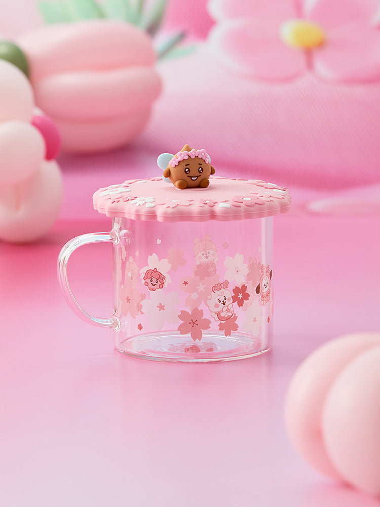 BT21 Baby Spring Fairy Glass and Lid Set