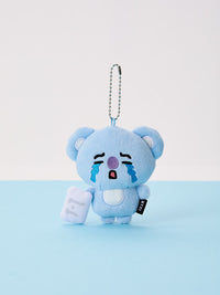 BT21 Today's Face Teardrop Plush Keyring