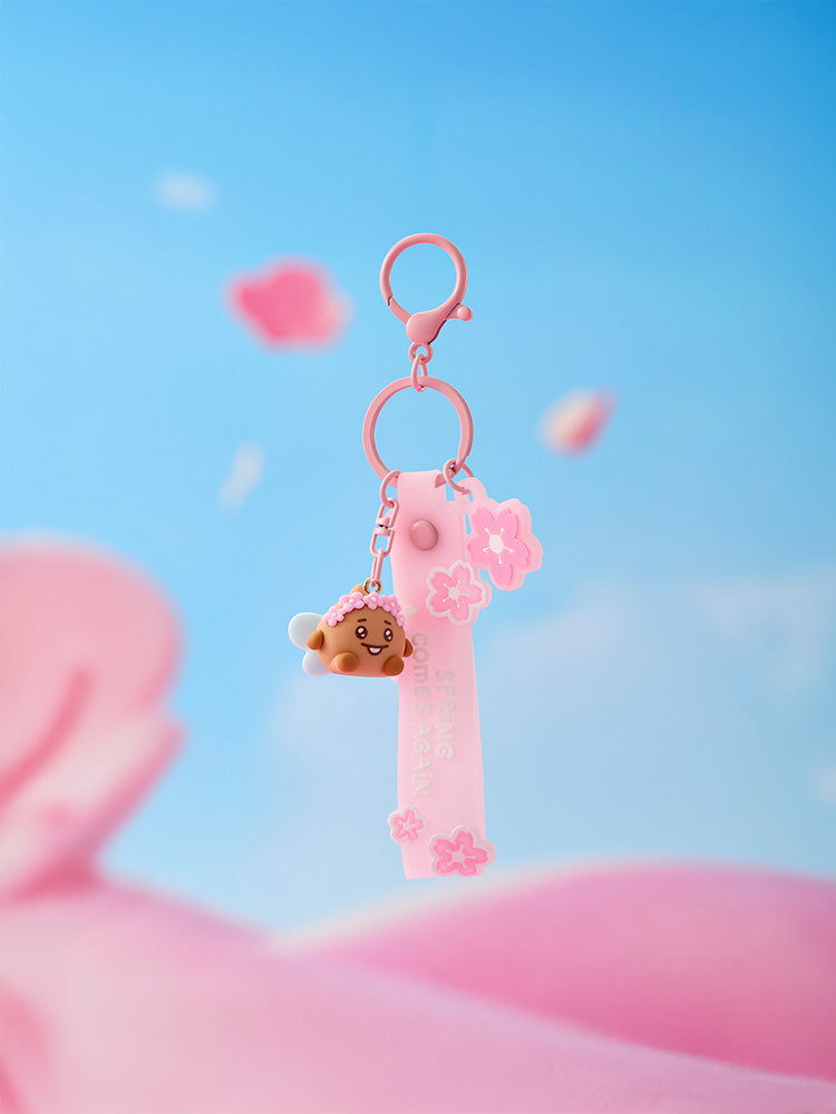 BT21 Baby Spring Fairy Figurine Keyring