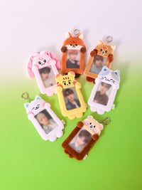 Dreamiez Plush Photo Card Holder Keyring
