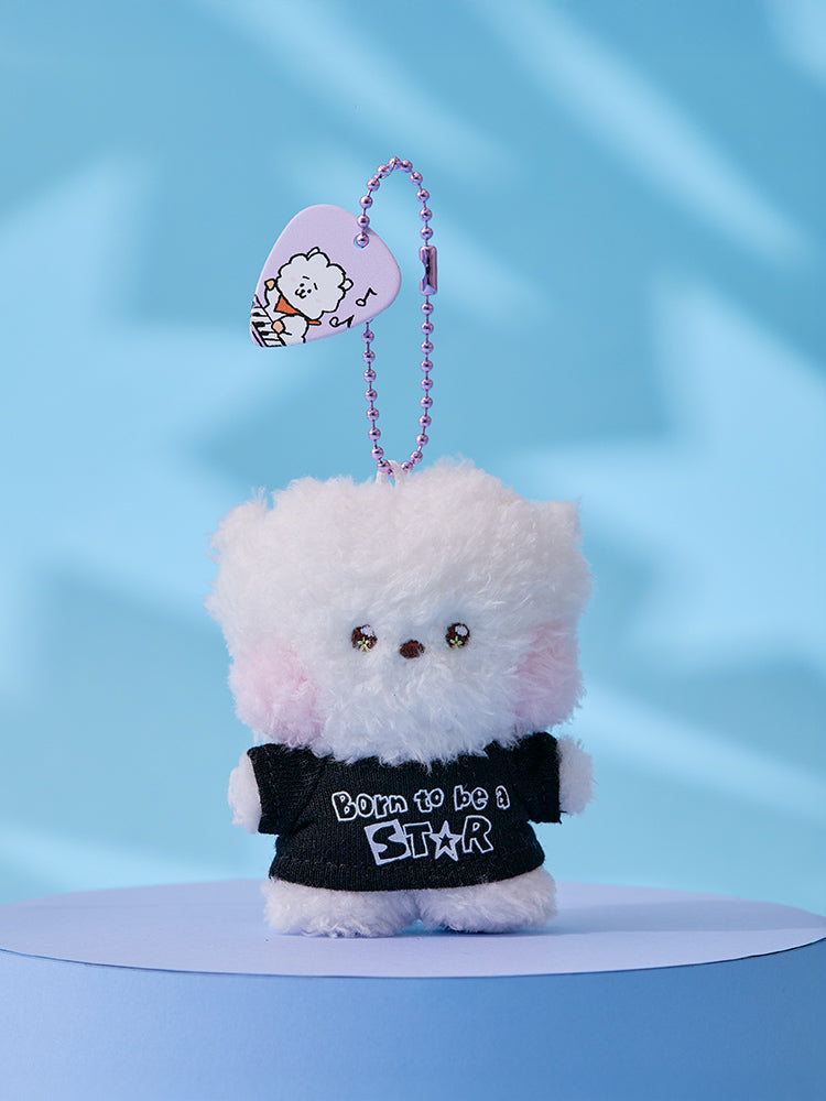 BT21 mini minini Band Plush Keyring