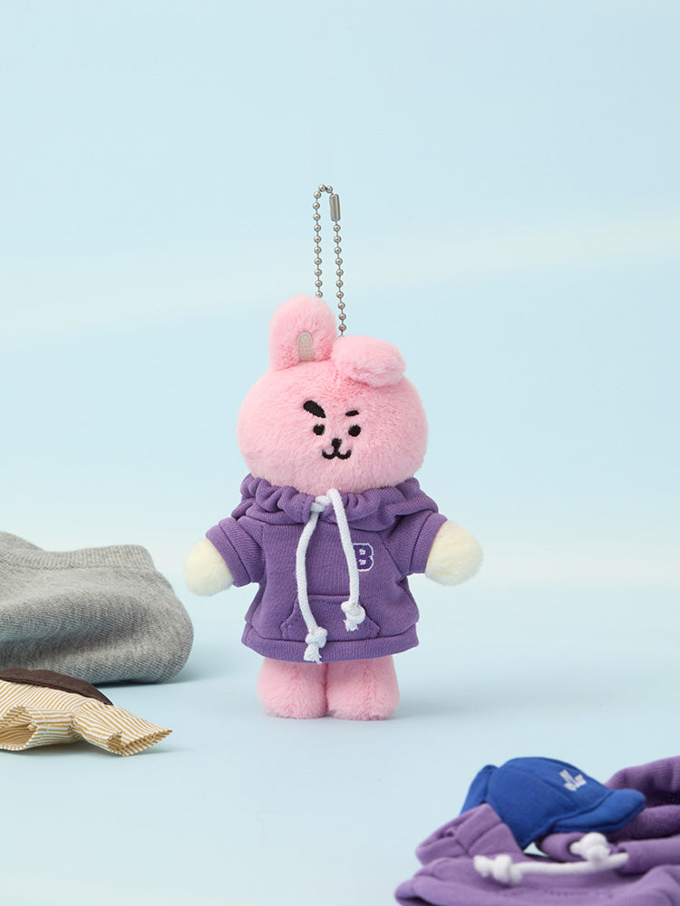 BT21 Petit Closet Plush Keyring