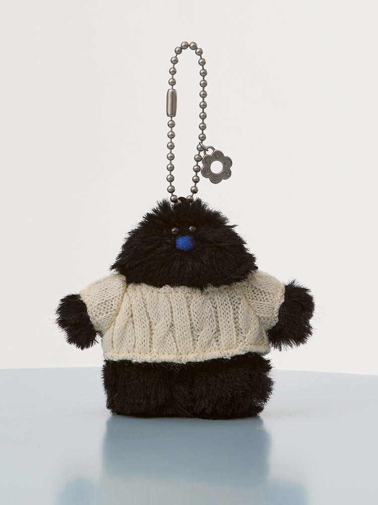 COLLER Furry mini Sticon Plush Keyring