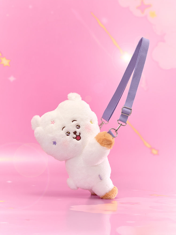 BT21 The Journey Hug Me Plush Crossbody Bag