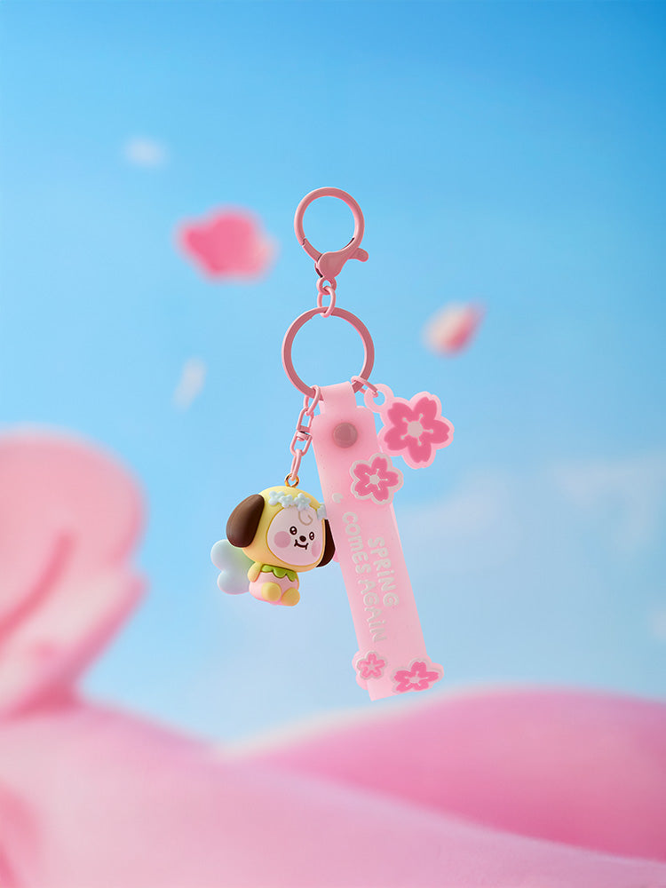 BT21 Baby Spring Fairy Figurine Keyring
