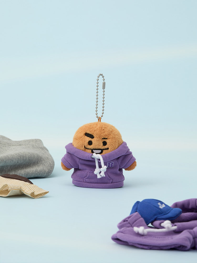 BT21 Petit Closet Plush Keyring
