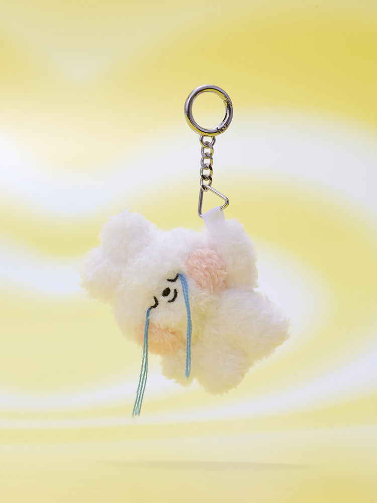 LINE FRIENDS minini Expression Plush Keyring
