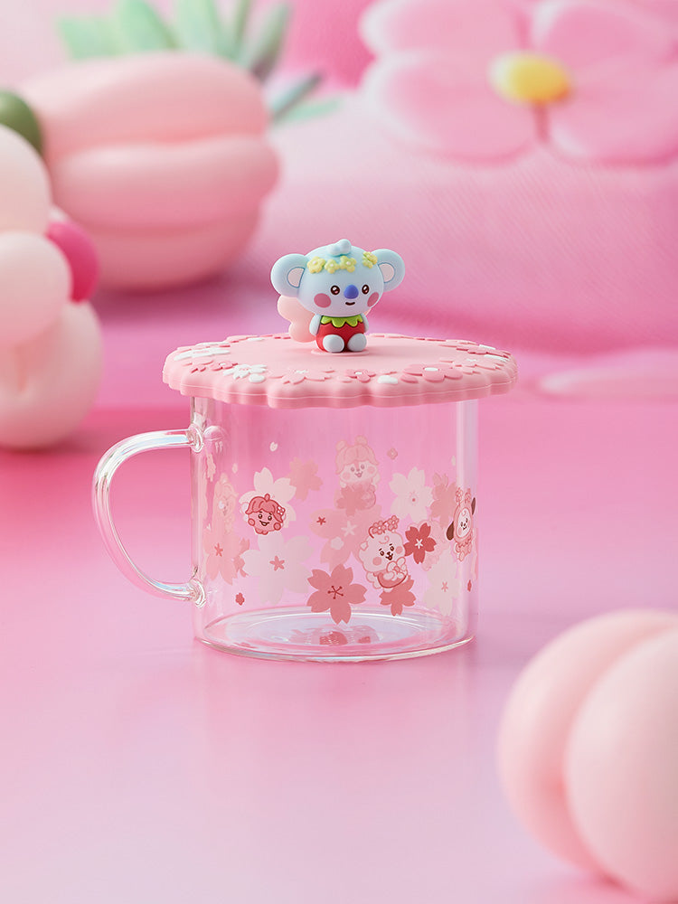 BT21 Baby Spring Fairy Glass and Lid Set