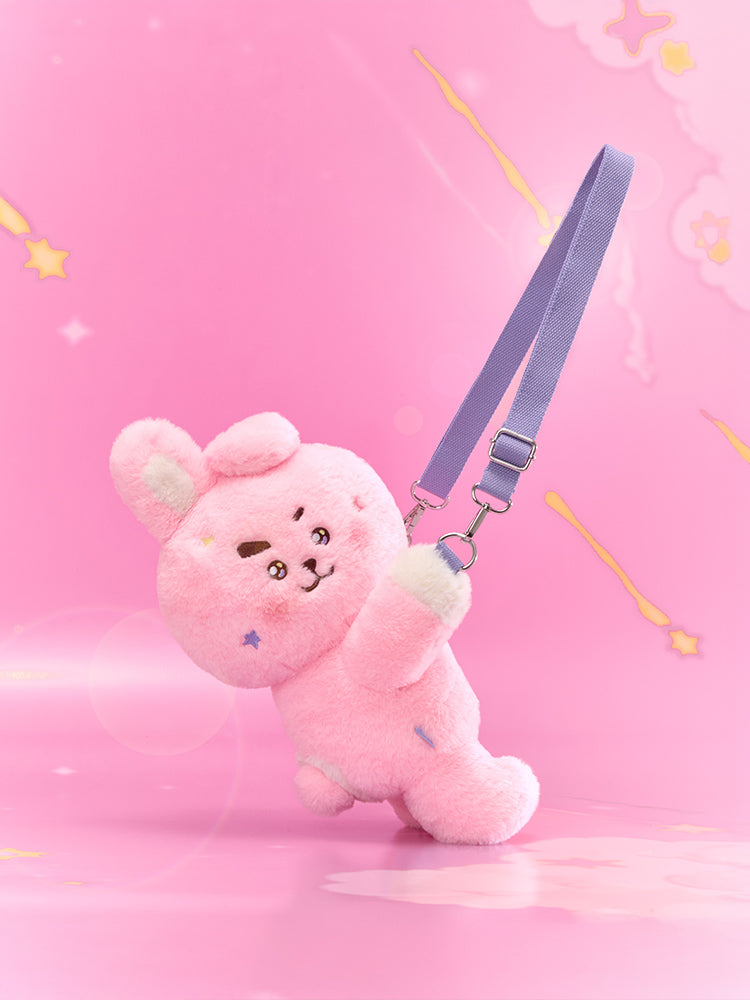 BT21 The Journey Hug Me Plush Crossbody Bag