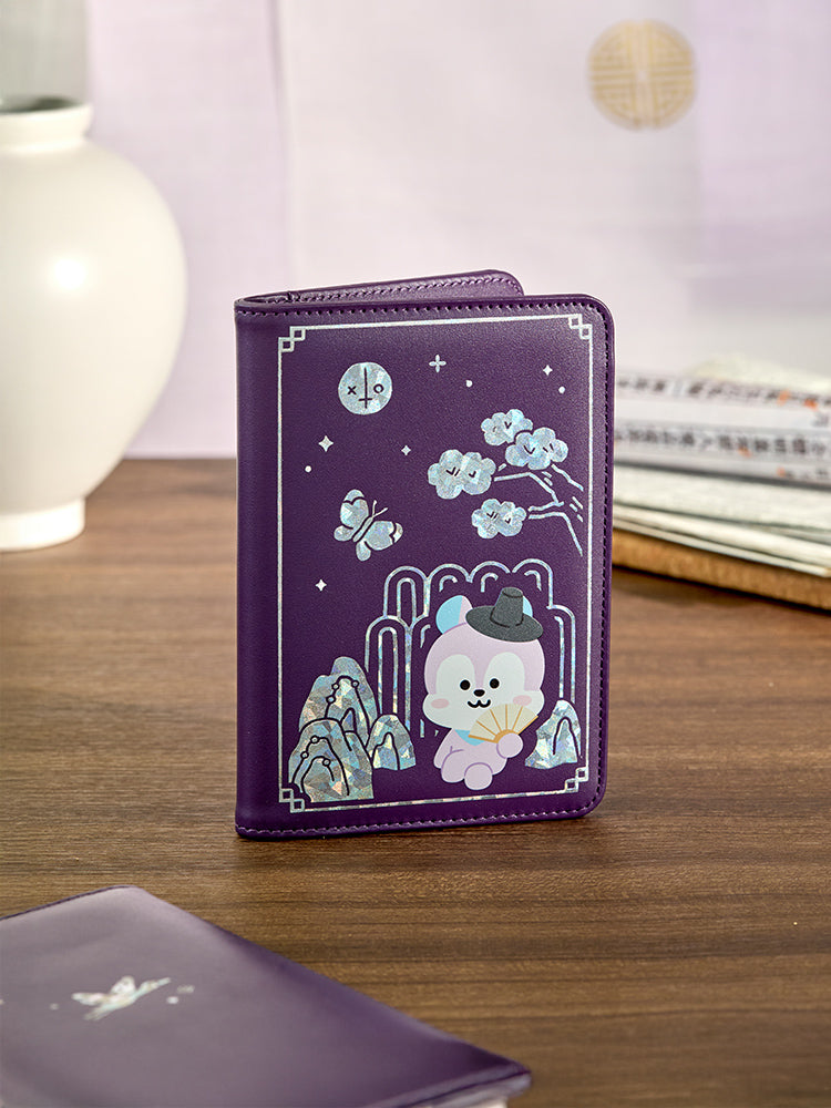 BT21 Premium K-Edition Mother-of-Pearl Graphic Passport Cover