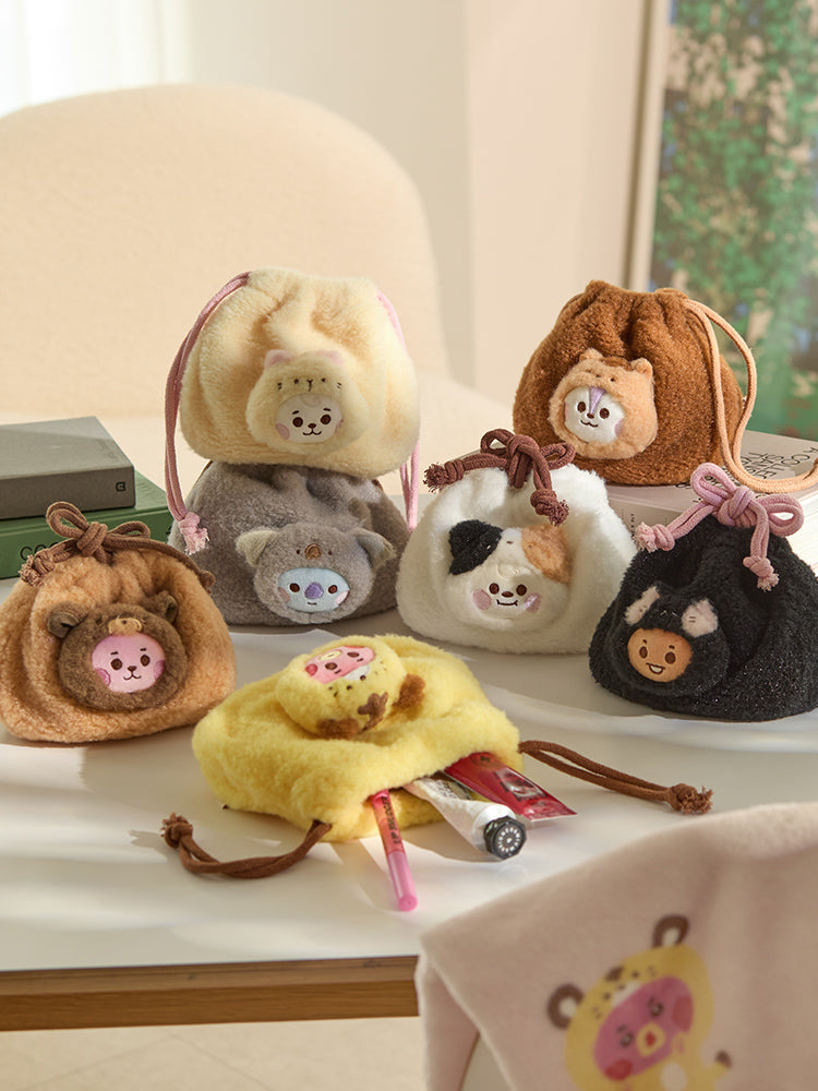BT21 BABY More Fluffy String Pouch