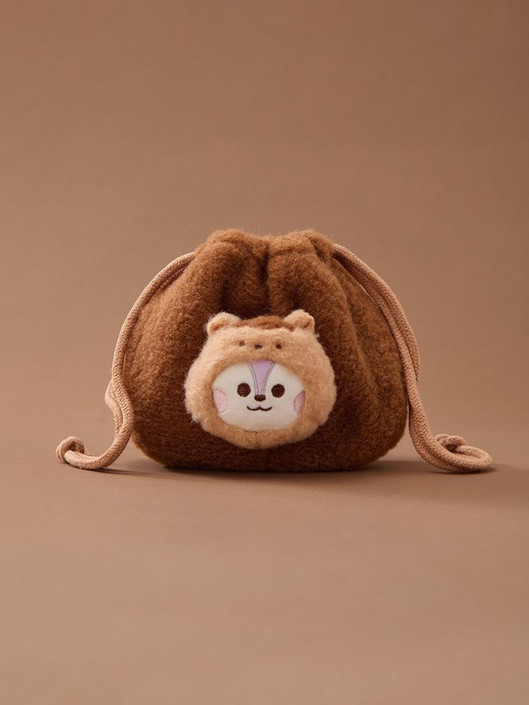 BT21 BABY More Fluffy String Pouch