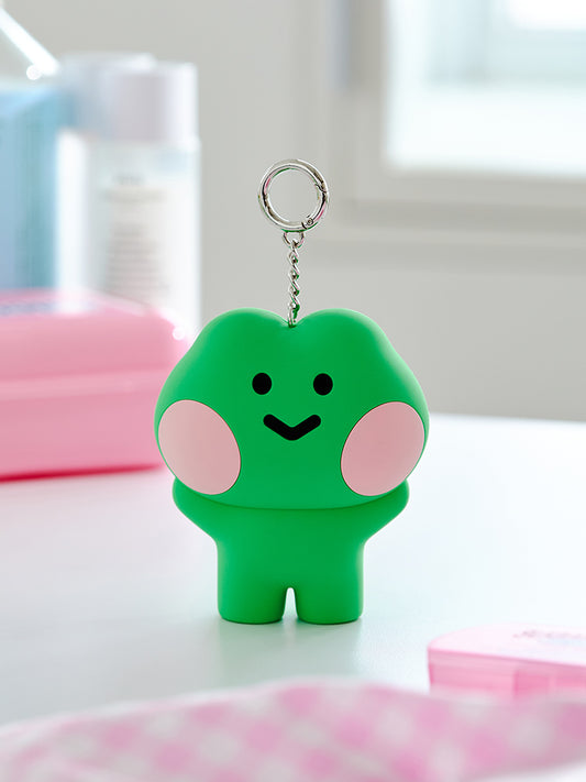 LINE FRIENDS minini STAY WITH lenini Silicone Keyring Pouch